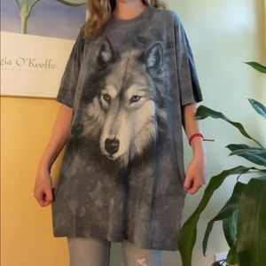 Sold elsewhere: Vintage The Mountain Wolf shirt